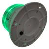 Solar Dock Warning Light 360 Degree - Super Bright Waterproof LED Light for Marine Applications - Constant On or Flashing (GREEN) view 3