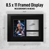 HWC Trading USL Framed Dwayne Johnson The Rock Gifts Printed Signed Autograph Picture for WWE & WWF Memorabilia Fans - US Letter Size view 2