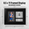 HWC Trading John Cena Gifts USL Framed Printed Signed Autograph Picture for WWE & WWF Memorabilia Fans - US Letter Size view 2