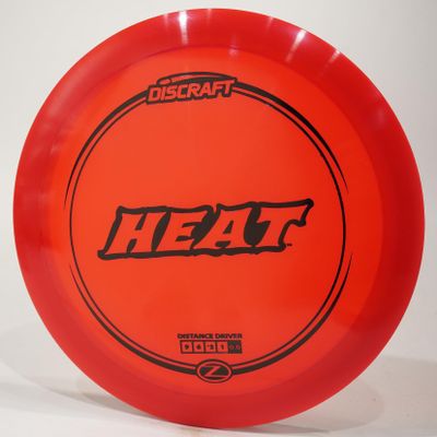 Discraft Z Heat Disc Golf Fairway Driver, Pick Color/Weight [Stamp & Exact Color May Vary] Red 173-174 Grams