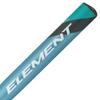 Axe Bat 2022 Element (-12, 2-1/4") Fastpitch Bat, 1-Piece Alloy, 31 in / 19 oz., Blue/Green view 4