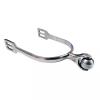 Horse Spurs Stainless Steel Smooth Roller Ball English Spur Light Weight Polish view 3