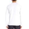 Men's Henley Shirts with Pocket Slim Fit Casual Short Sleeve T-Shirts V Neck Button Up Premium Cotton Summer Sweatshirts White view 2