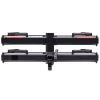 KUAT 1.25" Piston Pro X LED Dual Ratchet Hitch Rack - Secure Rugged Kashima-Coated Portable Foldable Easy-to-Use No Frame Contact 2-Bike Hauling Platform with 53" Max Wheelbase & 5" Max Tire Width