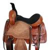 15 16 17 18 Roping Comfy Trail Pleasure Tooled Leather Western Horse Saddle TACK Set (18 Inch) view 3