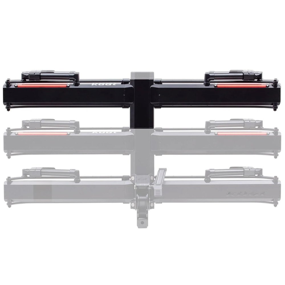 KUAT Piston Pro X 1-Bike Add-On - Rugged Durable Kashima-Coated Portable No Frame Contact Easy-to-Attach Bicycle Rack Expansion Kit Compatible with 2" Piston Pro X LED Hitch Rack