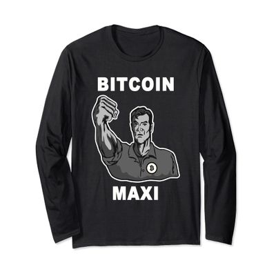 Bitcoin Maxi - Bitcoin BTC Crypto Conference Long Sleeve T-Shirt