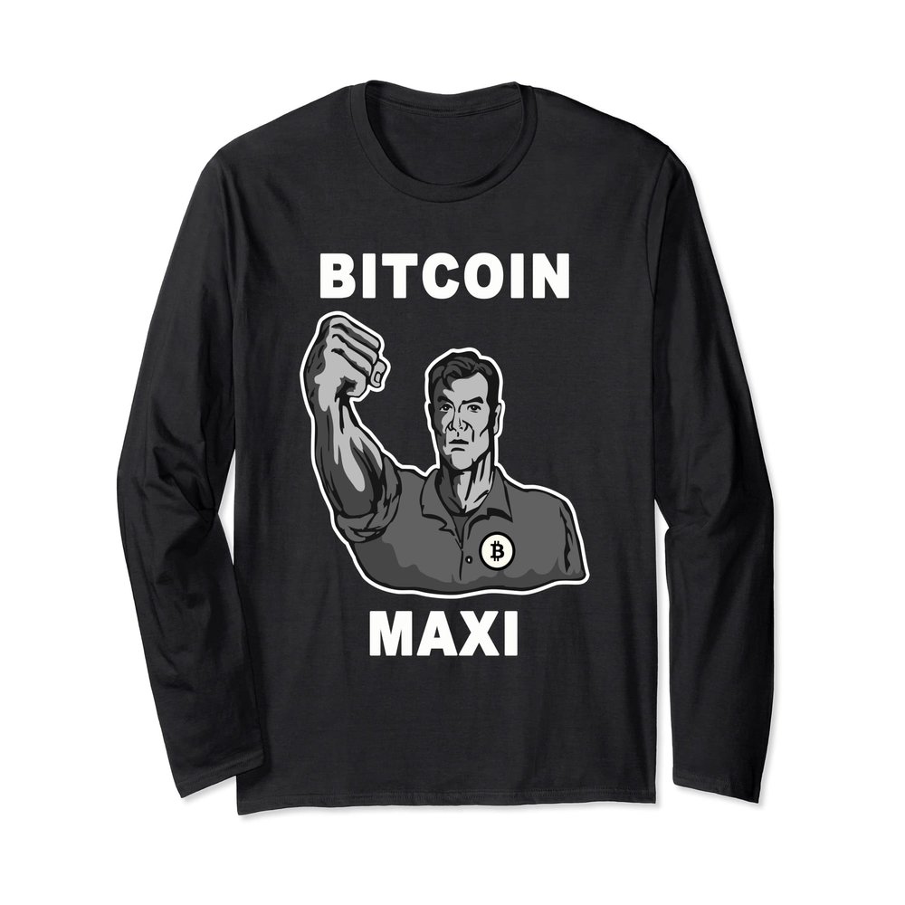 Bitcoin Maxi - Bitcoin BTC Crypto Conference Long Sleeve T-Shirt