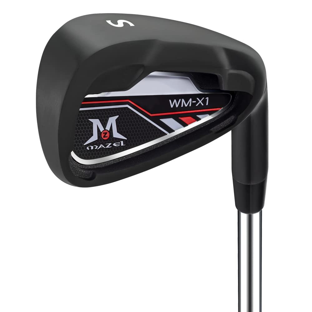 MAZEL WM-X1/2 Individual Men Golf Club Irons 1,2,3,4,5,6,7,8,9,Pitching Wedge,Approach Wedge,Sand Wedge with Graphite/Steel Shafts for Right Handed
