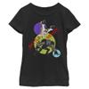 Ben 10 Girl's Battle Ready T-Shirt, Black, Large view 1