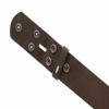 2 Count Women's Casual Jean Suede Leather Belt Strap 1-1/2"(38mm) Wide (Brown/Black, 38) view 4