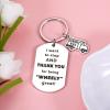 XPENMULBOJA Bus Driver Gift for Men Women Bus Driver Appreciation Gifts for BirthdayThank You School Bus Drivers Keychain for Gradaution Holiday Thanksgiving Day School Bus Charm view 2