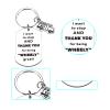 XPENMULBOJA Bus Driver Gift for Men Women Bus Driver Appreciation Gifts for BirthdayThank You School Bus Drivers Keychain for Gradaution Holiday Thanksgiving Day School Bus Charm view 4