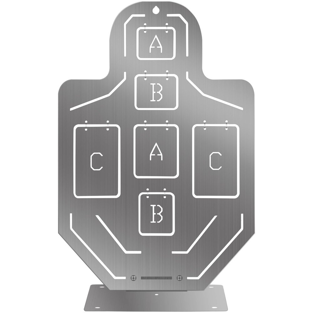 ACTIONUNION Airsoft Target All Metal Shooting Target (Stainless Steel)