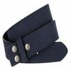 2 Count Women's Casual Jean Suede Leather Belt Strap 1-1/2"(38mm) Wide (Navy/Black, 40) view 2