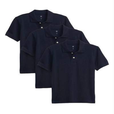 GAP Boys Uniform Polo, True Indigo 340, XL