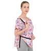 TOMMHANES AMISGUOER Post Shoulder Surgery Shirt - Short Sleeve Rehab Clothes with Drain Management Pockets (KF02-S)