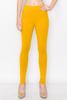 ALWAYS Soft Leggings for Women - High Waisted Tummy Control Compression Yoga Workout Pants Gold Mustard Regular view 3