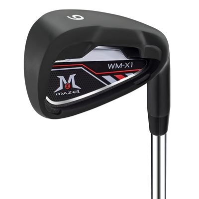 MAZEL WM-X1/2 Individual Men Golf Club Irons 1,2,3,4,5,6,7,8,9,Pitching Wedge,Approach Wedge,Sand Wedge with Graphite/Steel Shafts for Right Handed