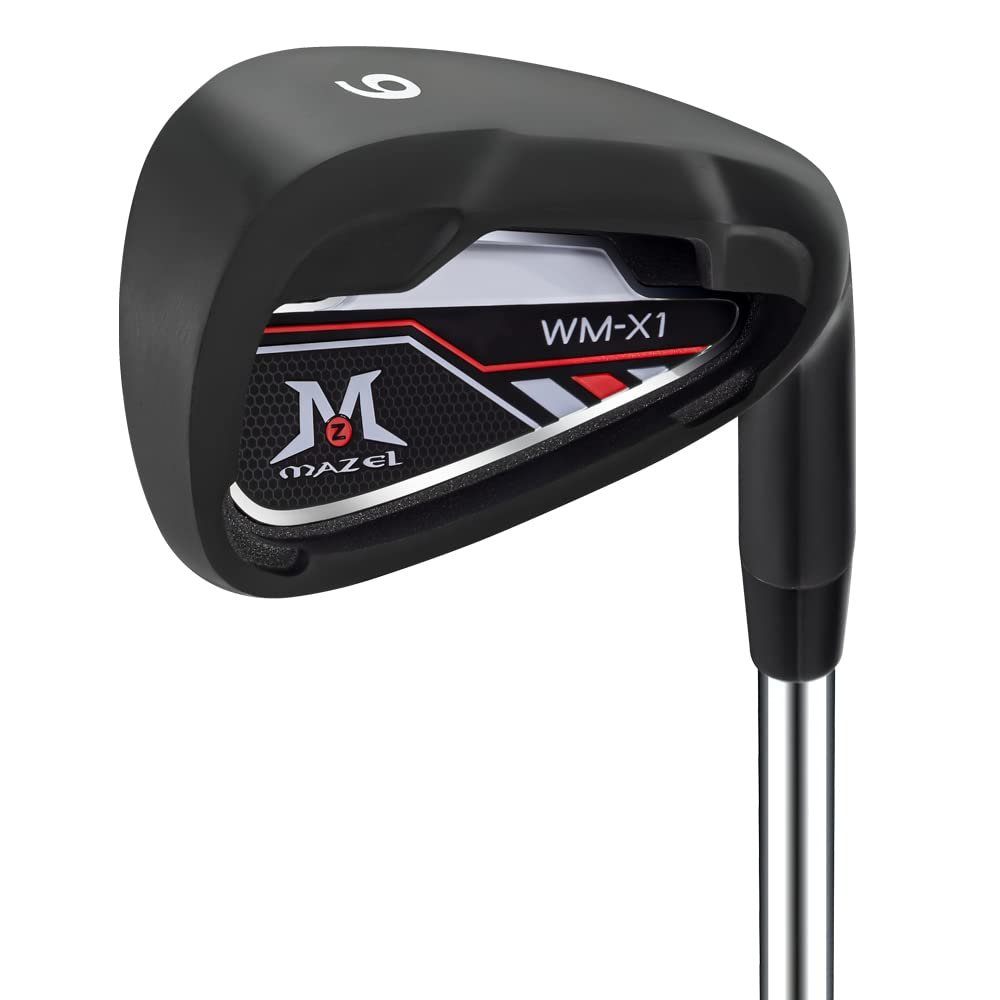 MAZEL WM-X1/2 Individual Men Golf Club Irons 1,2,3,4,5,6,7,8,9,Pitching Wedge,Approach Wedge,Sand Wedge with Graphite/Steel Shafts for Right Handed
