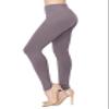 ALWAYS Soft Leggings for Women - High Waisted Tummy Control Compression Yoga Workout Pants Plumdandy Plus view 1