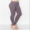 ALWAYS Soft Leggings for Women - High Waisted Tummy Control Compression Yoga Workout Pants Plumdandy Plus view 2