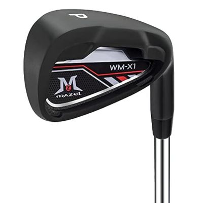 MAZEL WM-X1/2 Individual Men Golf Club Irons 1,2,3,4,5,6,7,8,9,Pitching Wedge,Approach Wedge,Sand Wedge with Graphite/Steel Shafts for Right Handed