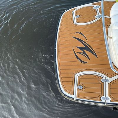 Boat EVA Faux Teak Decking Floor Compatible with 2018 Monterey 400 SY Swim Platform