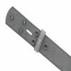 2 Count Women's Casual Jean Suede Leather Belt Strap 1-1/2"(38mm) Wide (Brown/Gray, 38) view 4
