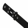 2 Count Women's Casual Jean Suede Leather Belt Strap 1-1/2"(38mm) Wide (Gray/Black, 38) view 4
