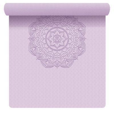 WCPQT Double-Sided Textured Surface Professional Fitness Mat,for Pilates Meditation Gymnastics,Premium Not-Slip Extra Thick Yoga Food-A 200x130x1.5cm(79x51x1inch)