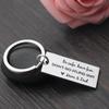 Beeshion Funny Don't Do Stupid Shit Keychain for Kids and Teenagers - New Driver Gift - Be Safe Have Fun (Mom & Dad) view 3