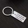 Beeshion Funny Don't Do Stupid Shit Keychain for Kids and Teenagers - New Driver Gift - Be Safe Have Fun (Mom & Dad) view 4
