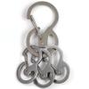 TACRAY Carabiner Keychain Clip Sets, Quick Released Key Holders, Stainless Steel Loop-Locked Hooks, Comes with 3pcs Extra Mini Clasps for More Keys view 1