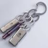 TACRAY Carabiner Keychain Clip Sets, Quick Released Key Holders, Stainless Steel Loop-Locked Hooks, Comes with 3pcs Extra Mini Clasps for More Keys view 3