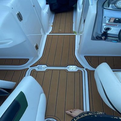 Boat EVA Faux Teak Decking Floor Compatible with 2018 Monterey 268 SS Swim Platform