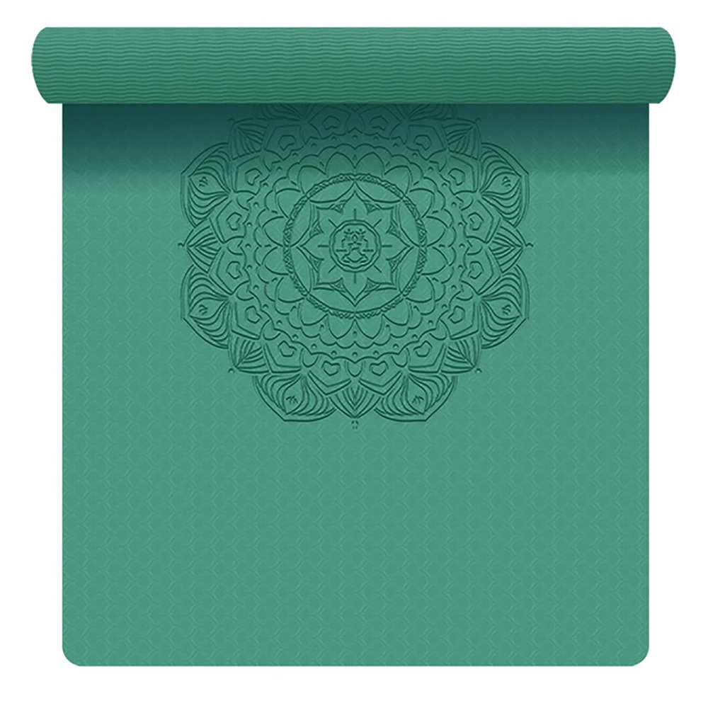 WCPQT Double-Sided Textured Surface Professional Fitness Mat,for Pilates Meditation Gymnastics,Premium Not-Slip Extra Thick Yoga Food-C 200x130x1.5cm(79x51x1inch)
