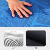 WCPQT Suede Rubber Print Portable Exercise Mat,Round Professional Not-Slip Yoga Food,for Pilates Stretching Meditation-I Diameter 140cm view 4