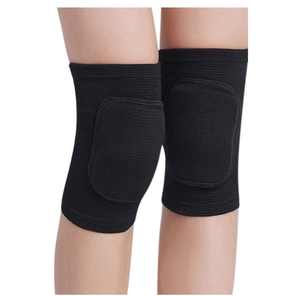 Caviotess Kids Teens Protective Knee Pads, Anti-Slip Padded Sponge Knee Brace Knee Support for Football Volleyball Dance Skating Basketball Sports