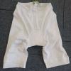 SGCIKER Plain Color White Laser Cut Cuff Professional Bike Cycling Shorts for Men Women Gel Paddad (Medium) view 3