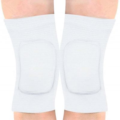 Caviotess Men Women Protective Knee Pads, Anti-Slip Padded Sponge Knee Brace Knee Support for Football Volleyball Dance Skating Basketball Sports