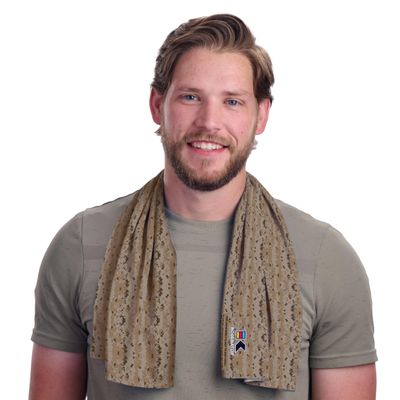 KOOLGATOR SPF 30 Cooling Towel for Face & Neck - Cooling Towels for Sports, Athletes, Gym, and Hot Weather - Men, Women & Kids, Marpat/Digital Like Camo, 3 Pack