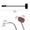 Yungeln Rear Tail Light Brake Light Taillight for m365 Electric Scooter Replacement Part Accessory view 2