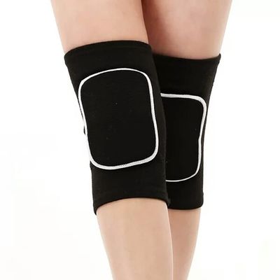 Caviotess Men Women Protective Knee Pads, Anti-Slip Padded Sponge Knee Brace Knee Support for Football Volleyball Dance Skating Basketball Sports