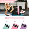 G4Free 9Pcs Barbell Pad Set for Squat, Hip Thrusts, Lunges, Leg day, Standard Olympic Bars with 2 Gym Ankle Safety Straps, 3 Hip Resistance Bands, 2 Lifting Strap, Barbell Pad, and Carry Bag (Pink) view 4