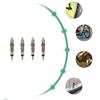 16 PCS Cycling Syringe Kit, Tubeless Tire Sealant Syringe with Switch, Bicycle Presta Valve Core Removal Tool, Presta Valve Cap Fit for Stans No Tubes Sealant and More view 4