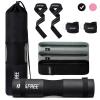 G4Free 9Pcs Barbell Pad Set for Squat, Hip Thrusts, Lunges, Leg day, Standard Olympic Bars with 2 Gym Ankle Safety Straps, 3 Hip Resistance Bands, 2 Lifting Strap, Barbell Pad, and Carry Bag (Black) view 1