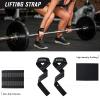 G4Free 9Pcs Barbell Pad Set for Squat, Hip Thrusts, Lunges, Leg day, Standard Olympic Bars with 2 Gym Ankle Safety Straps, 3 Hip Resistance Bands, 2 Lifting Strap, Barbell Pad, and Carry Bag (Black) view 3