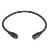 Yuecoom High Pressure Resistant Inflator Hose, Double End, Air Compressors & Inflators 23.6in Inflator Hose DoubleEnd Air Pump Quick Connection Female Connector, Black Rubber Fit for Inflators view 1