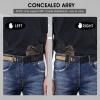 2 PACK IWB Holster with Laser Sight, Concealed Carry Gun Holster for Women/Men, ECO Leather Concealment Inside Waistband Holsters with Metal Clip Fits Most Midsize & Compact 9/40/45 & Laser Attachment view 3